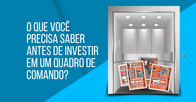 quadro de comando para elevador